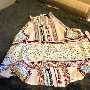 Boho chic cami tank by Aqua from Bloomingdales